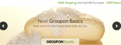 Groupon lanza Groupon Basics, su nuevo servicio de venta de productos de uso diario