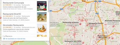 Reservar un restaurante desde Google Maps, cada vez más cerca