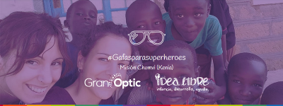 #Gafasparasuperheroes , la campaña solidaria de GranOptic e Idea Libre